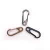 BT-C001 High Quality Custom Mini Eyes Key Chain Zinc Alloy Metal Buckles SF Spring Hook Clip Mini Carabiner