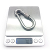 BT-2450S 8*80 Metal Safety Heavy Duty Stainless Steel 316 Spring Snap Clip Carabiner Hook With Screw Eyelet