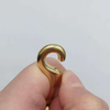 High Quality Solid Brass Snap Hook with Swivel Eyelet for Key Chain Heavy Duty Flag Pole Accessory Dog Clip Equipment