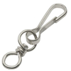 Hot Sale Lanyard Snap Clip Nickel Plated 4293 Spring Swivel Carabiner Zinc Plated Simplex Hook with End Ring