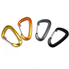 BT-A1303 Outdoor Activity Black 12kn Aluminum Wire Gate Hammock Carabiner