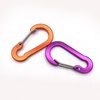 BT-A22 Backpack Camping Wire Gate Light Aluminum Keychain Key Ring Metal Small CarabinerSnap HooK Clip