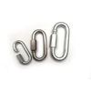 High Quality Chinese Made Zinc Plated 5MM-10MM Quick Link Screw Heavy Duty Oval Carabiner