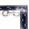 BT-Z789 Metal 1" Snap Hook Dog Leash Zinc Alloy Swivel Bags Silver Carabiner Black 20mm Eye Bolt Snap Buckle Snap