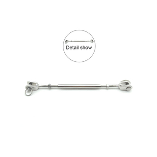 Factory Supplier Stainless Steel Jaw&Jaw European Type Closed Body Cable Turnbuckle