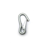 Carabiner Galvanized Steel Small Snap Hook Spring Hook Zinc Plated Safety Hook Rigging Hardware Ctr Carbine