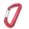 Hammock Wire Rope Spring Hooks 12kn Rock Climbing Clips Lanyard Karabiner Aluminium Round Carabiner