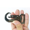 Gun Color Snap Hook Alloy Metal Dog Leash Outdoor Pet Chain Swivel Snap Hook with Screw