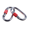 BT-2441 Heavy Duty 25kn Lifting Self-locking Carabiner Oversized Lock Oval Metal Snap Clip Carabiner