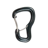 New Design 8KN Custom Camping Hammock StrapsMousqueton Spring Wire Gate Hanging Hook Aluminum Carabiner Clip