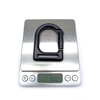 Black Tention Zinc Alloy Strap Buckle Making Accessories Yoga Swivel Snap Hook Carabiner Webbing Carabiner