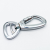 Zinc Alloy Chrom Plated Dog Leash Swivel Carabiner Eyelet Snap Hook With Screw Gancho Perro Dog Snap Hook
