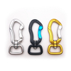 BT-A1350C Factory Custom Bulk Locking 7075 Klip Anodized Rotating Carabiner Hook Dog Leash Carabiner Snap Hook