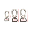 New Style 15/20/25MM Zinc Alloy Snap Hook Swivel Dog Snap Hook for Keychain/Bag Accessory