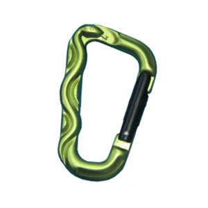 Snake Embossed Handbag Aluminum Snap Hook ,No Tensile Strength Carabiner Bit Aluminum Snap Hook, Hook in Multiple Colors