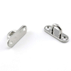 AISI304 Stainless Steel Marine Rowing Boat Sailboat Oblong Pad Eye Plate Rigging Plate