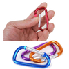 2 Inch Carabiner for Strap Metal Small Hooks Karabiner Backpack Hooks Aluminum Hooks Keychain Mini Carabiner Clip
