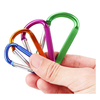 2 Inch Carabiner for Strap Metal Small Hooks Karabiner Backpack Hooks Aluminum Hooks Keychain Mini Carabiner Clip