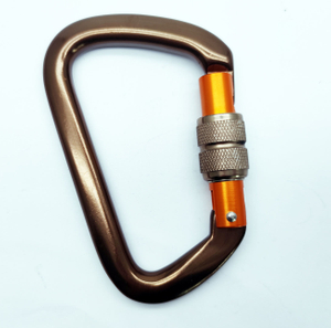 Aluminum Carabiner 25KN Professional Manufacturer Ultra-Light Locking Carabiner Industrial Personal Safety