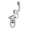 316 Stainless Steel Swivel Shackle Quick Release Boat Anchor Chain Eye Shackle Swivel Snap Hook for Marine Architectural