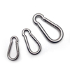 8x80mm Snap Hook Stainless Steel 304 Hardware Accessories Snap Hook Carabiner Carabiner Clips Custom Carabin