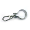 Zinc Plated Swing Clamp Hook With Snap Hook in Carabiner Rigging Hardware for Pipe Swing Hanger