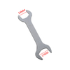 Thin Wrench Double Head Open End 8 10 12 13 14 15 19 22 24 mm Dual Use-End Small Wrench for Car Maintenance Hardware Hand Tools
