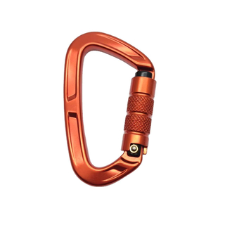 25KN Safety Aluminum Hook Aviation Aluminum Auto Locking Carabiner for Climbing,Hanging,Hammock