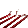 Aluminum Canopy Tri-beam Tent Pegs Garden Stakes Ground Nail Heavy Duty With Reflective Cord Hammock Camping