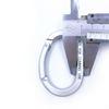 Wholesale Fashionable Safety Aluminum Hook Outdoor D Shaped Carabiner for Keychain