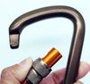 Aluminum Carabiner 25KN Professional Manufacturer Ultra-Light Locking Carabiner Industrial Personal Safety
