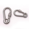 BT-2450S Stainless Steel 304 Climbing Carabiner With Screw and Eye Snap Hook Caribiners