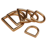 BT-B036 Metal Buckle Hardware Accessory Solid Brass Strap for Handbags Leash D Ring