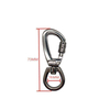 Heavy Duty Zinc Alloy Dog Leash Hook 16MM Swivel Carabiner for Pet Collar & Accessories