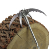 Outdoor Grappling Hook Stainless Steel 304 Four Paws Mountaineering Survival Climbing Claws Wholesale Mining Silver Hook Claws