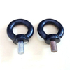 Factory Wholesale Black Plated Rings Screw Customized Specification O Rings Threaded Eye Bolts