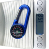 High Quality Multifunction Aluminium Bulk Compass Professional Keychain Carabiner