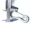 Heavy Duty Zinc Plated Spring Carabiner Rigging Hardware Cargo Hook for Marine