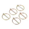 BT-365 Colourful Zinc Plated Hitch Linch Spring Pins Made in China Locking Lynch Pins