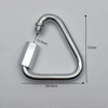 Durable 304/316 Stainless Steel Triangle Quick Link with Screw for Marine