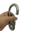 High Quality Stainless Steel 316 Snap Hook Rigging Carabiner With Eyelet and Screw 7*70mm