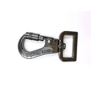 Gun Color Snap Hook Alloy Metal Dog Leash Outdoor Pet Chain Swivel Snap Hook with Screw
