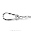 Stainless Steel Zinc Plated Safety Snap Hook With Eyelet Rigging Wire Rope Snap Hook