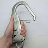 High-Strength 40CR Outdoor Self-locking Hook 25KN Industrial Carabiner for Hanger Use Customizable logo