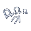 European Bow Shackle with Screw Rigging with Screw Collar Pin D Shackle Type Fixed Bail Swivel Eye Snap Shackles