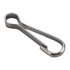 Hot Sale Lanyard Snap Clip Nickel Plated 4293 Spring Swivel Carabiner Zinc Plated Simplex Hook with End Ring