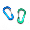 BT-A22 Backpack Camping Wire Gate Light Aluminum Keychain Key Ring Metal Small CarabinerSnap HooK Clip