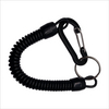 Vinciann Keychain Lobster Clasp Pull-out Rope for Key Pad Shaft Tool Telephone Wire Black Lanyard