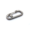 Stainless Steel Snap Hook Carabiner High Quality Hook for Dog/Lanyard 60/80MM Simple Rope Snap Hook