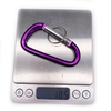 BT-A88 6pcs Round 78mm Karabiner Custom Logo Keychain Aluminum Hooks With Key Ring Carabiner D Clip 3" Gold Carabiner